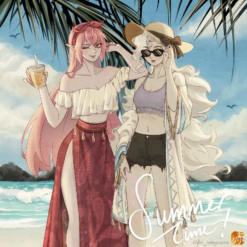 🏖️Летняя мода MLBB🌻