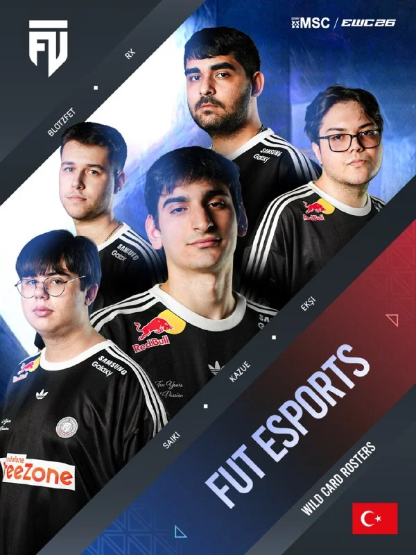 🙂 Команда 🇹🇷 FUT Esports, в состав которой входят опытные турецкие игроки, заняла второе место на MTC Turkiye, и стремится повторить успех M7 Wild Card, теперь в Париже!