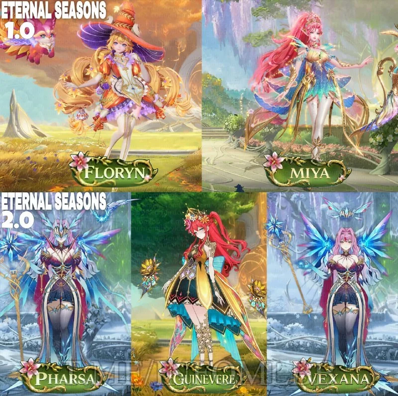 Eternal Seasons 2.0 может включать 3 новых скина! Зимний скин Вексаны уже появился на официальном сайте MLBB.