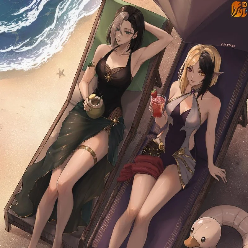 Иллюстрация к статье «🏖️Летняя мода MLBB🌻»