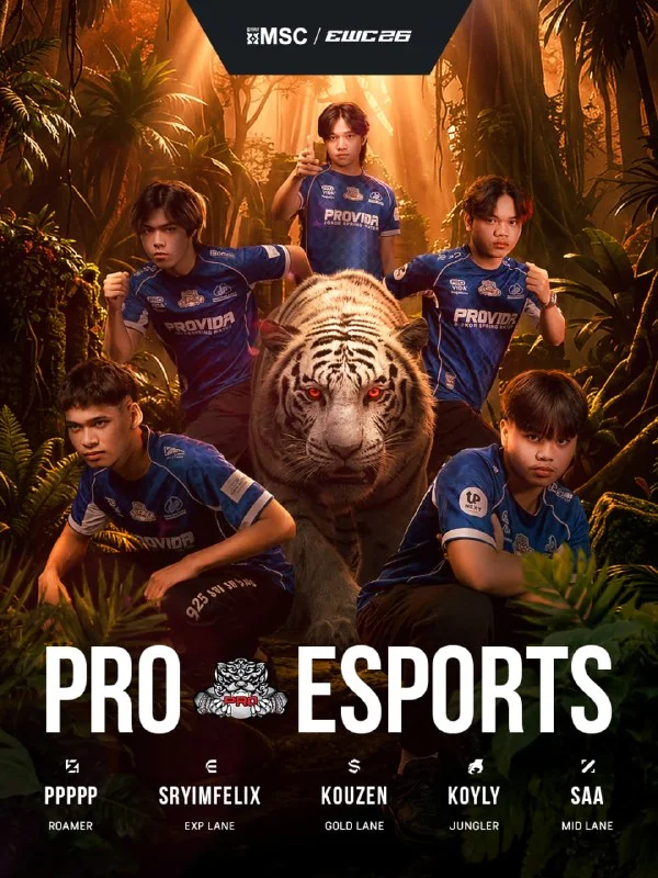 👀 Вопреки ожиданиям, новым чемпионом Камбоджи стала команда — 🇰🇭 PRO Esports. Коллектив состоит из опытных игроков, а нам остается только ожидать от них красивой профессиональной игры на большой арене